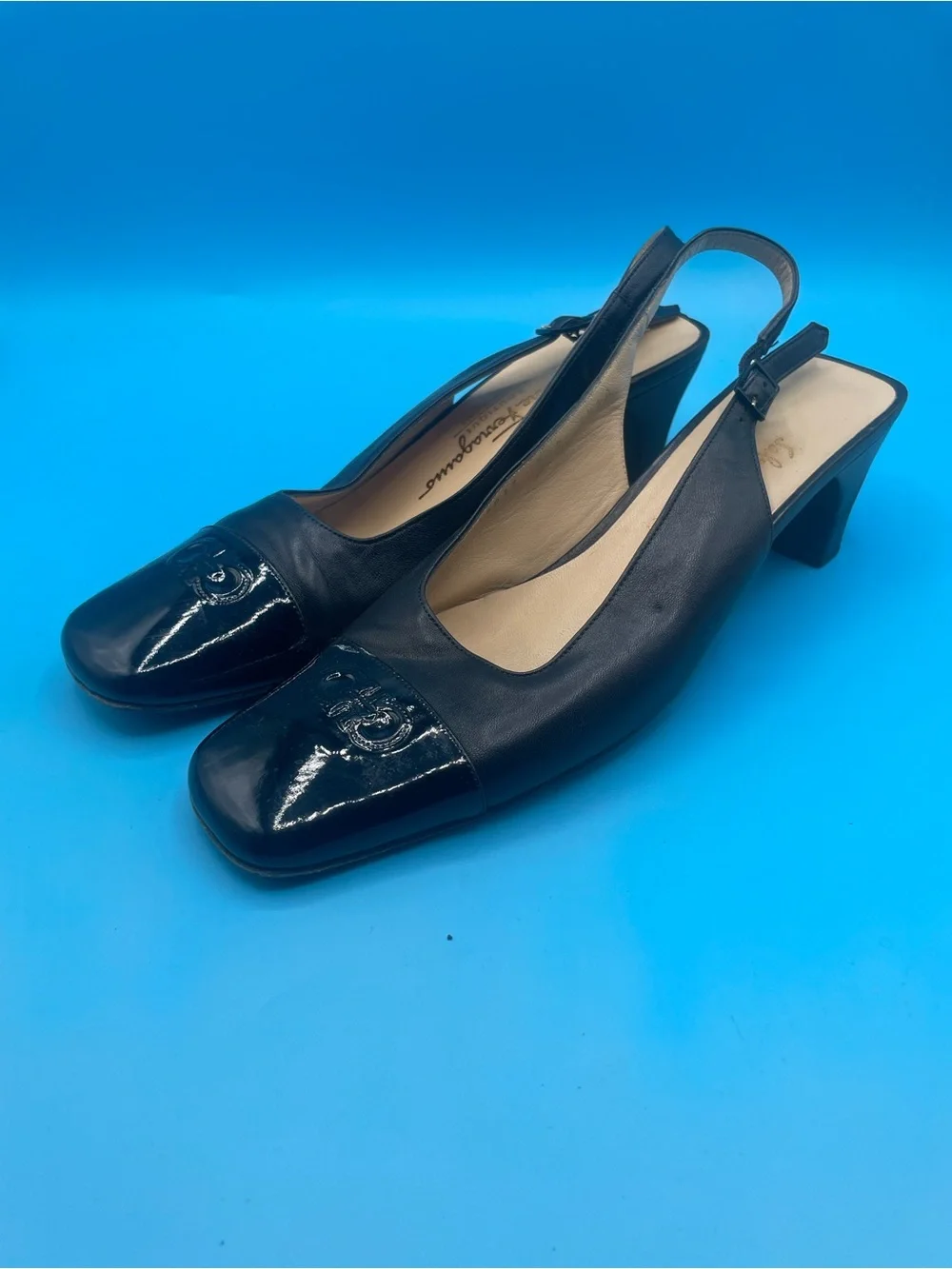 Salvatore Ferragamo slingback heels